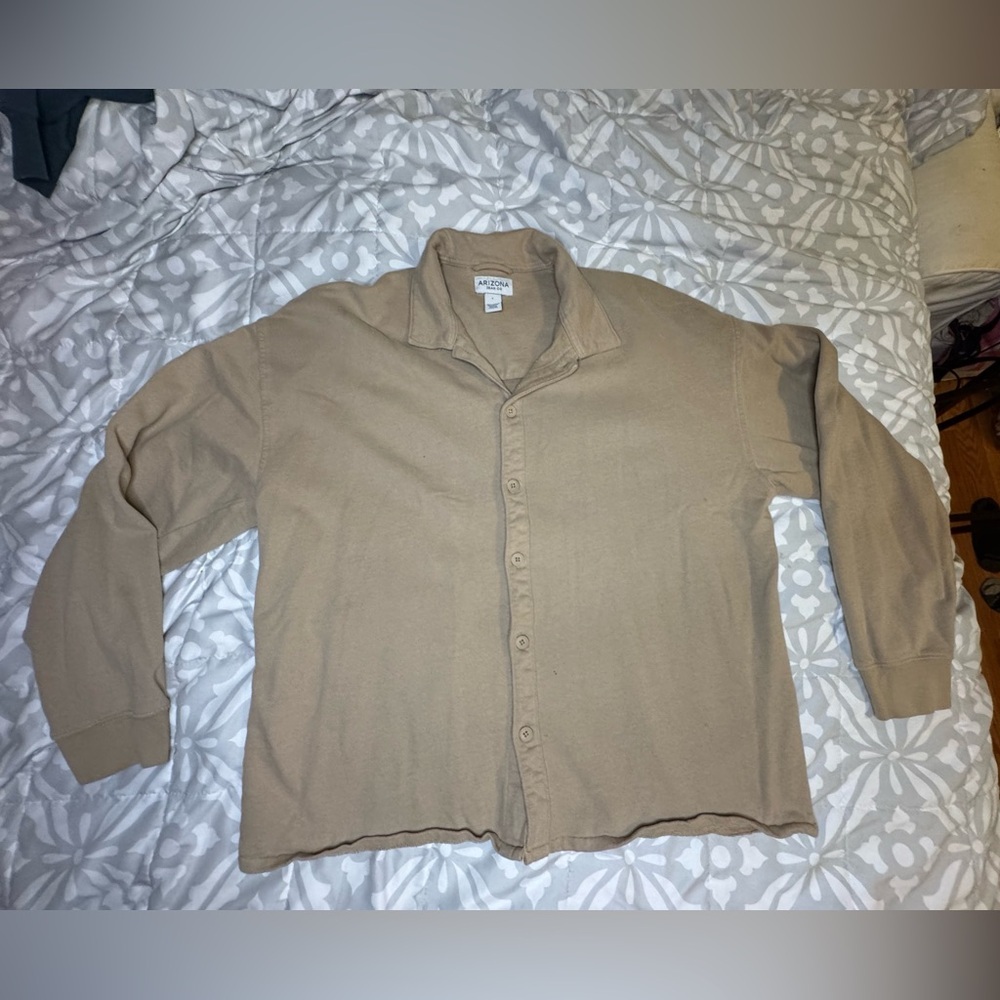 Men's Beige‎ Jacket - Arizona Jeans Co